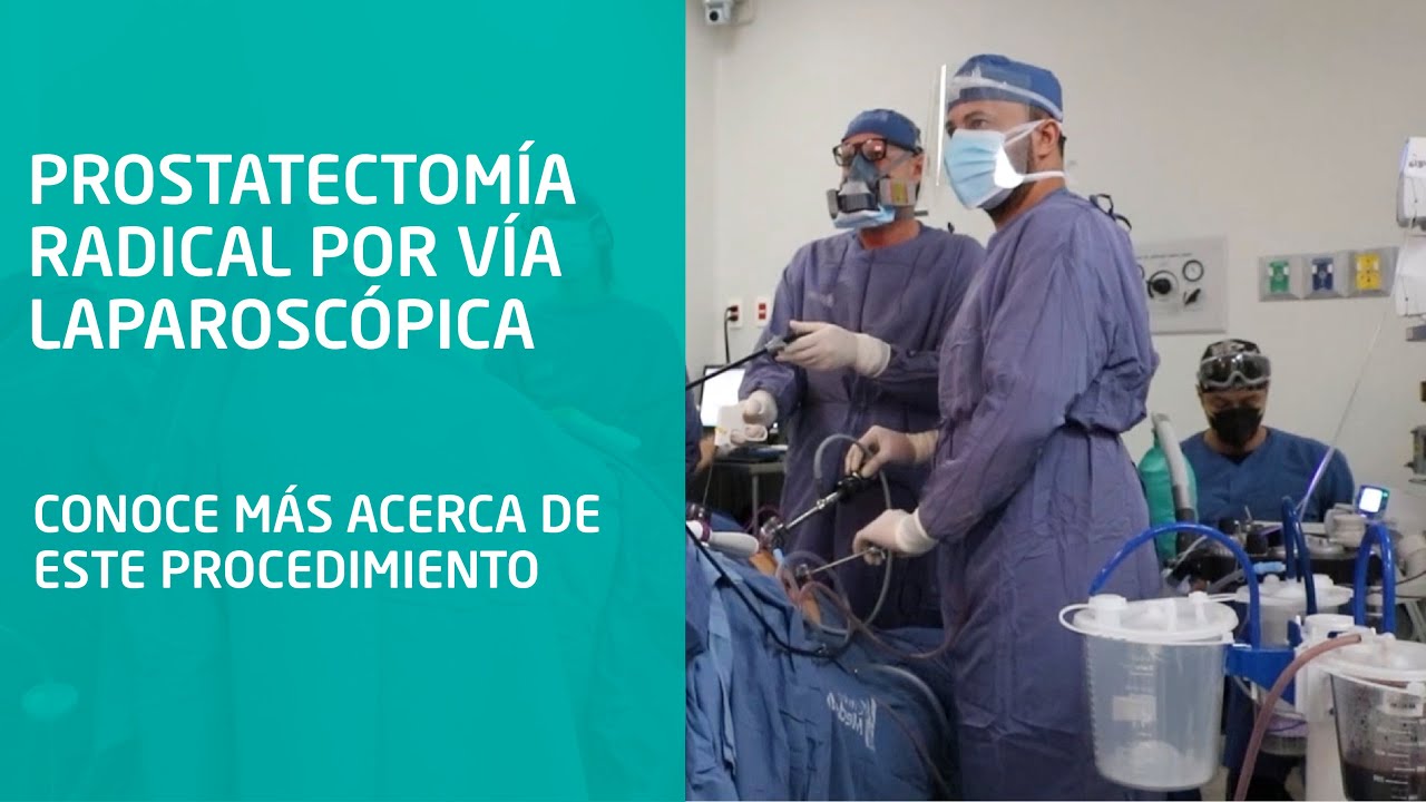 Watch Prostatectomía radical por vía laparoscópica Now Prostatectomía radical por vía laparoscópica