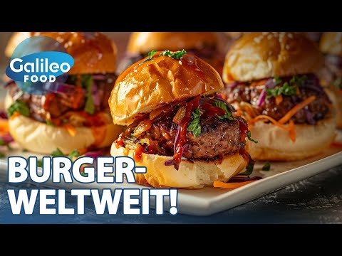 Burger-Weltreise: Verrückte Spezialitäten, die du lieben wirst! | Galileo Food