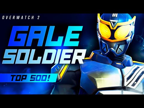 WHAT TOP 500 SOLDIER 76 LOOKS LIKE IN OW 2 - GALE ADELADE [ OVERWATCH 2 SEASON 4 ]