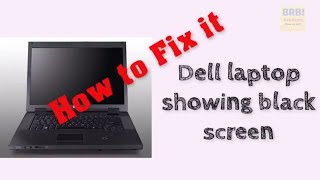 How to Fix Dell Laptop Showing Black Screen - Battery Light Come on but Screen Stays Black