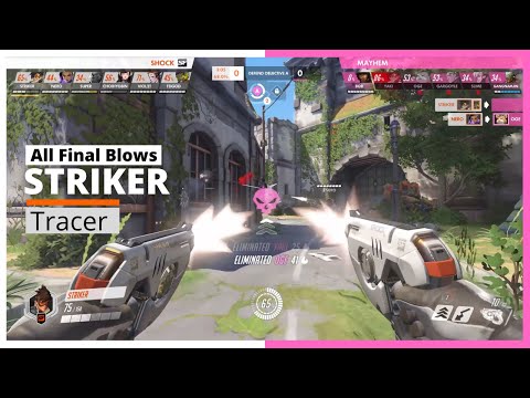 STRIKER TRACER - All the Final Blows vs Florida Mayhem | OWL Season 2021 Highlights