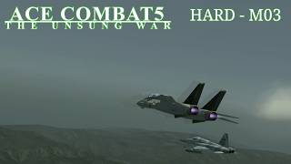 プレイ動画（ACE COMBAT 5 M03－F-5E）