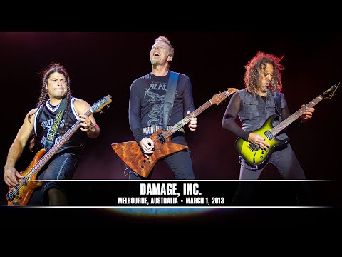 Metallica: Damage, Inc. (Melbourne, Australia - March 1, 2013)