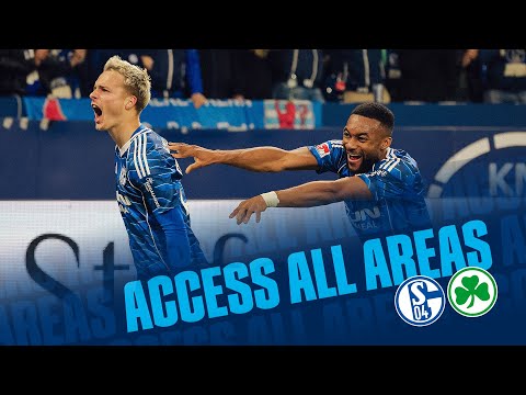 Access ALL AREAS | PORATH scores with a stunning shot | FC Schalke 04 - Greuther Fürth 1:0