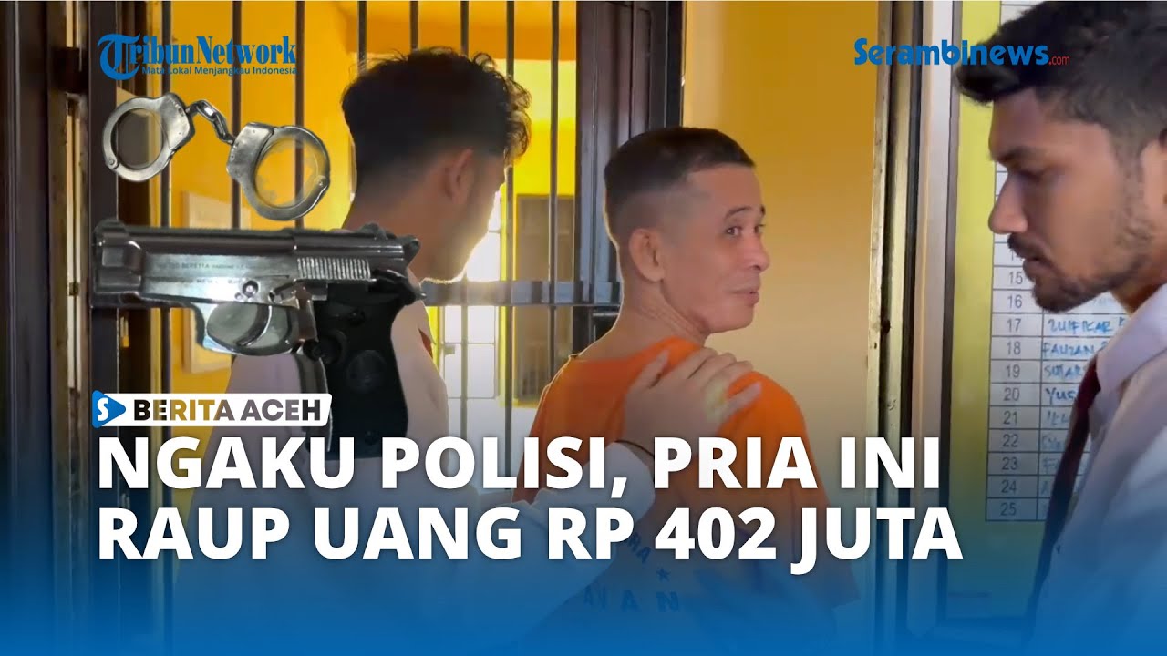 Bermodus Mengaku Polisi, Pria di Aceh Utara Tipu 24 Warga dan Raup Rp 402 Juta
