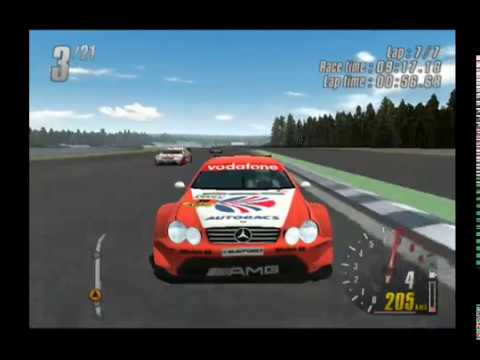 TOCA Race Driver 2-AMG MERCEDES CLK DTM/HOCKENHEIMRING/GAMEPLAY PS2