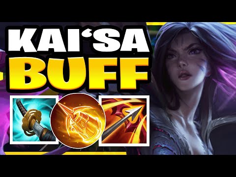 NEW Kai'Sa BUFF is INSANE in PATCH 4.0! Kai'Sa Build & Gameplay!