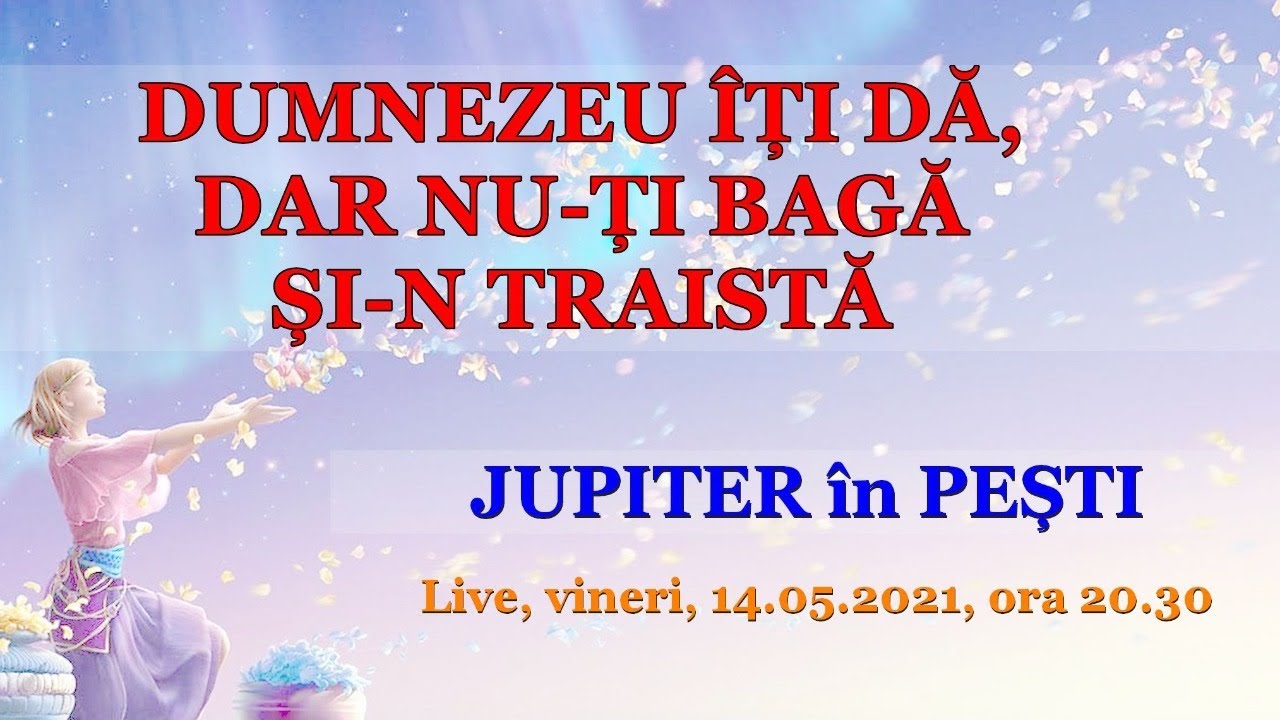 DUMNEZEU Î?I D?, DAR NU-?I BAG? ?I-N TRAIST?