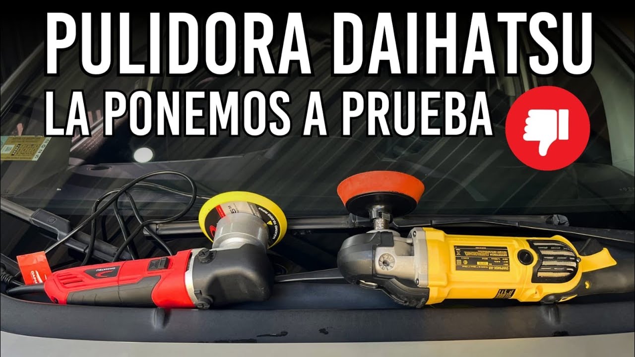 Pulidora Roto orbital DAIHATSU ¿Sirve o es tirar la plata?