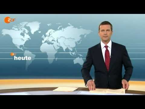 Erste Panne im neuen ZDF-Nachrichtenstudio (heute vom 21.07.2009)