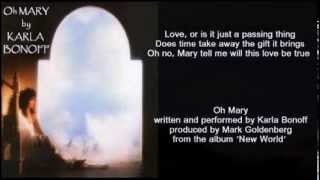 Karla Bonoff - Oh Mary (+ lyrics 1988)