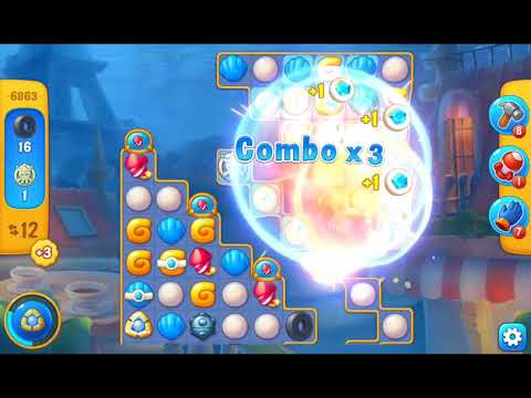 Fishdom 2021 - Level 6863   #playrix #fishdom #gaming