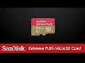 Карта памяти SANDISK 128GB microSDXC class 10 UHS-I 4K Extreme Plus SDSQXWG-128G-GN6MA - відео