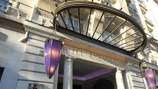 Marriott Paris Opera Ambassador Hotel, bvd Haussmann, Galeries Lafayette, extéri