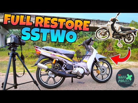 Full Restoration Yamaha SSTwo / SS2 Y110 Racing Spirit / Dual Clutch | Time Lapse | Bike (F1Z-R)