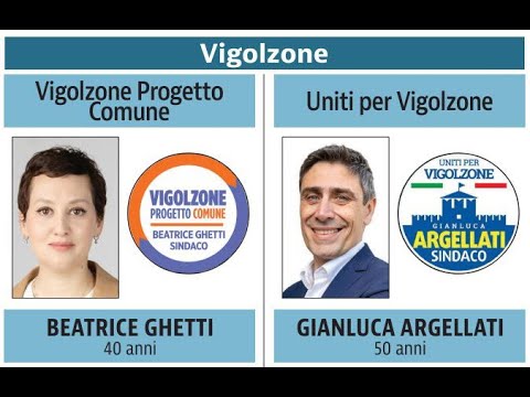 Corsa a due alle elezioni di Vigolzone: Beatrice Ghetti e Gianluca Argellati
