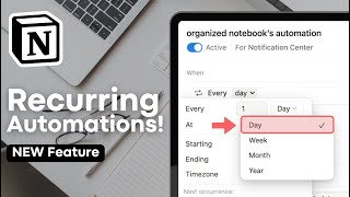 NEW Recurring Automations in Notion! | Best Use Cases & Tutorial