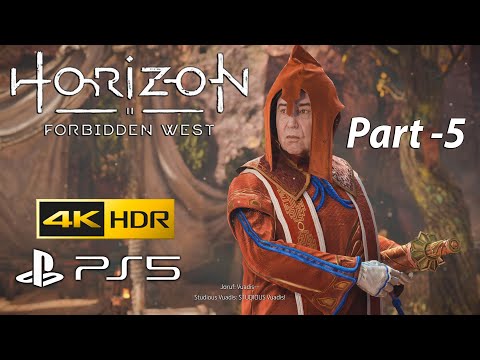 HORIZON FORBIDDEN WEST PS5 Walkthrough Gameplay Part 5 [4K 60FPS] - No Commentary