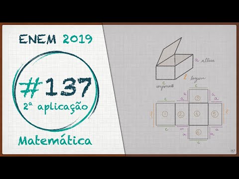 Questão 137 - Matemática - ENEM 2019 - 2ª aplicação