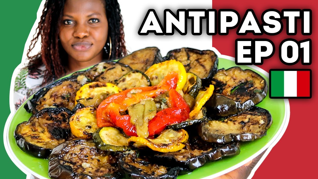 ANTIPASTI : LÉGUMES GRILLÉS MARINÉS 🇮🇹