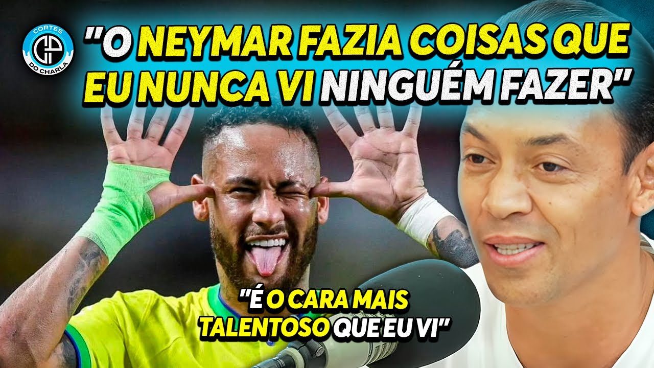 NEYMAR CAUSAVA ESPANTO ATÉ NOS PRÓPRIOS CRAQUES