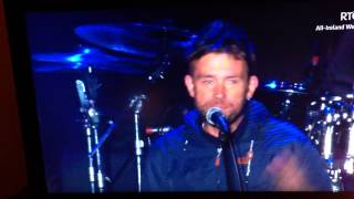 Damon albarn singing ole ole at the electric picnic 2015..