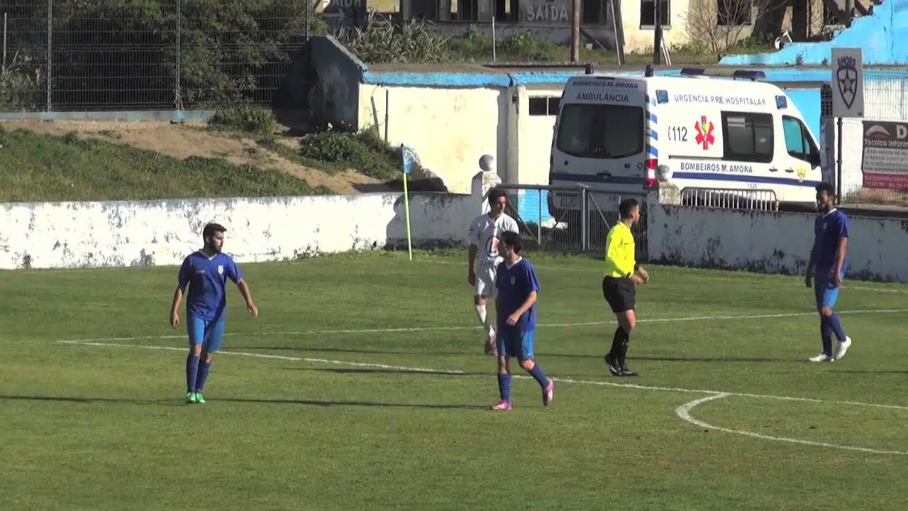 Amora FC 1 vs Monte Caparica AC 1 (resumo do jogo)