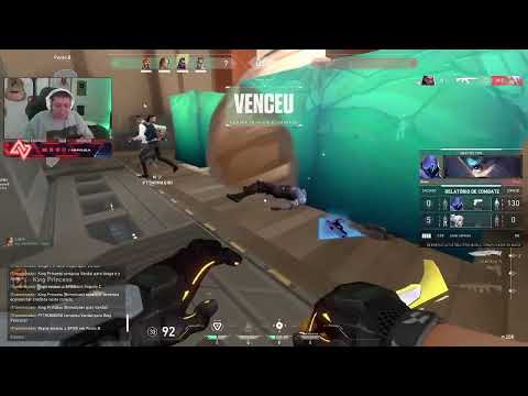 ANA VILELA TILTOU E QUEBROU O PRÓPRIO MONITOR - CORTANDO VALORANT