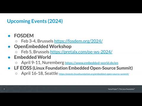 YPS 2023.11 - 2023/11/30 - Trevor Woerner - Closing Words