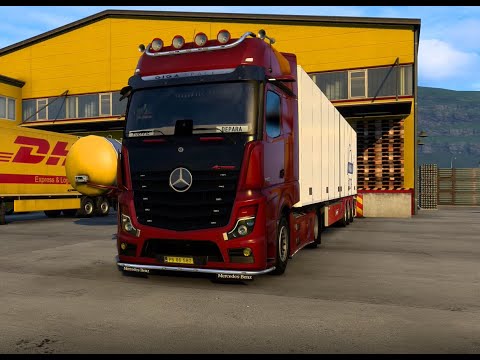 [ETS2, 1.40][Promods V2.55] Mercedes Benz Actros MP5 1858 Aalborg[DK] - Klaksvik[FRO]