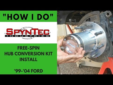 Spyntec Hub Conversion Install '99-'04 Ford - "How I Do"