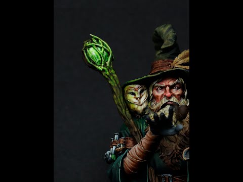 How to Paint Magic Baculum - Octavius // Paint Miniatures #shorts @Zwo&Company
