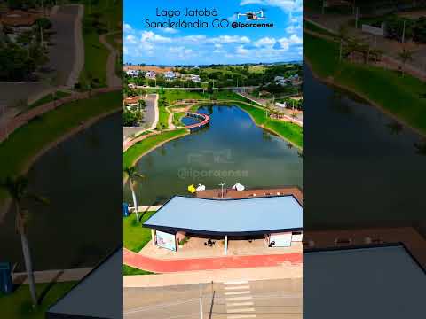 SANCLERLANDIA GOIÁS, PROJETO VISÃO AÉREA - LAGO JATOBÁ.