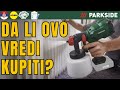 AKU PIŠTOLJ ZA FARBANJE Parkside PFSA 20 Li B2 SRPSKI SRBIJA LIDL