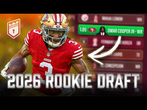 New 2026 Rookie Mock Draft + Landing Spots (BIG Risers)