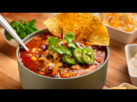 How to Make Taco Soup - Easy Taco Soup Recipe!