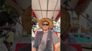 Experiencing Riksha style transportation by locals 🇻🇳 in Vie…