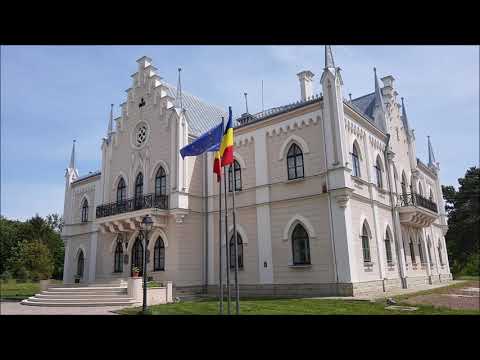 Palatul de la Ruginoasa, resedinta de vara a domnitorului Alexandru Ioan Cuza; judetul Iasi, Romania