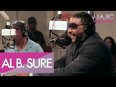 Al B. Sure Goes Down Memory Lane with Donnie Simpson