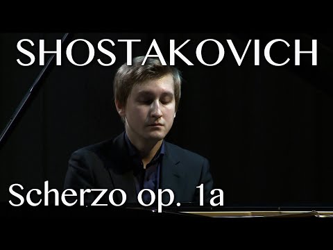 Dmitry Masleev: Shostakovich – Scherzo op.1a. World premiere.