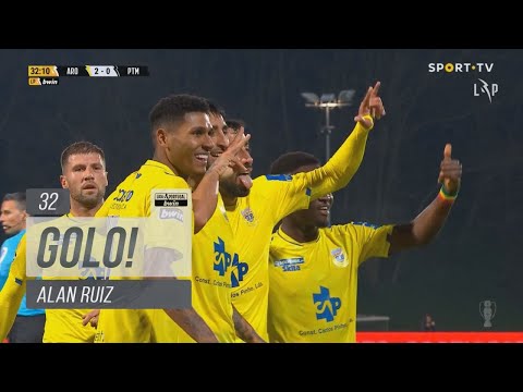 Goal | Golo Alan Ruiz: FC Arouca (2)-0 Portimonense (Liga 22/23 #17)