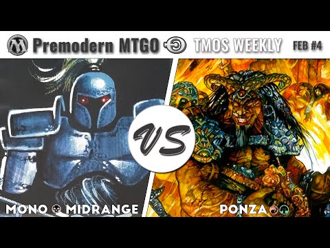 TMOS Weekly Feb #4 - Round 3 - Mono Black Midrange vs Ponza RG