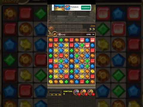 Jewels Temple-Quest 💎 Level 14 ⭐⭐⭐ - 2021 Match 3 Game no Booster 👑 Android Gameplay ✅