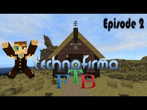 Modded Minecraft   Technofirma Episode 2 "Doo Doo teehee"