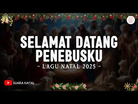Selamat Datang Penebusku (Gloria Trio) - Cover Riny Djuni (Lirik Lagu Natal) | Lagu Natal 2025
