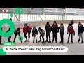 Schaatslessen zijn opeens heel populair