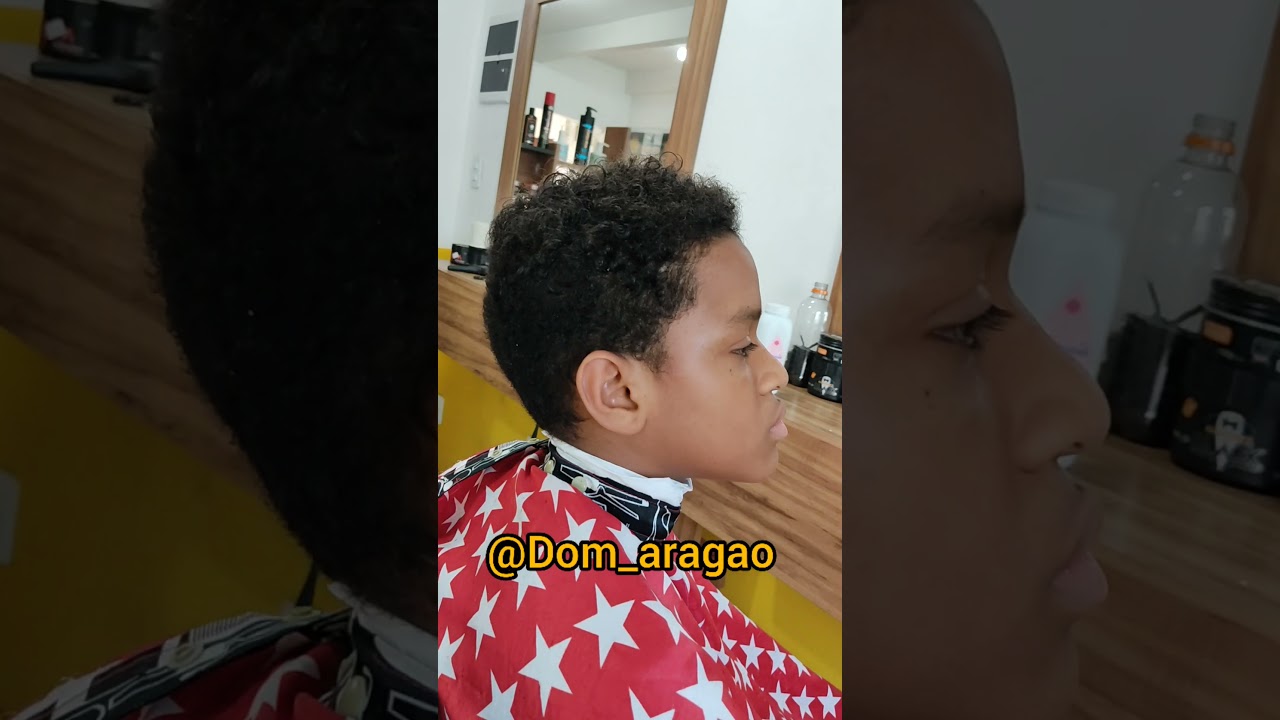 Luzes em cabelo Infantil