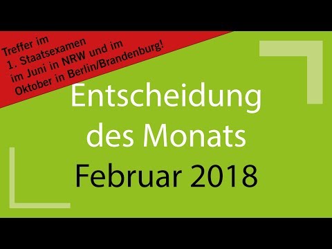 RÜ-Video 02/18 Parlamentarischer Informationsanspruch gegen die Bundesregierung