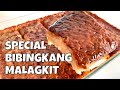 BIBINGKANG MALAGKIT RECIPE | Filipino Rice Cake with Caramelized Coconut Topping