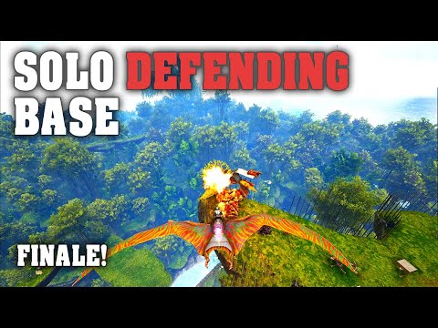 Solo Defending Base Multiple Times! Final Episode | Ark Pvp MTS Beginners s3E7
